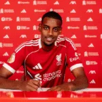 Isak signing for Liverpool